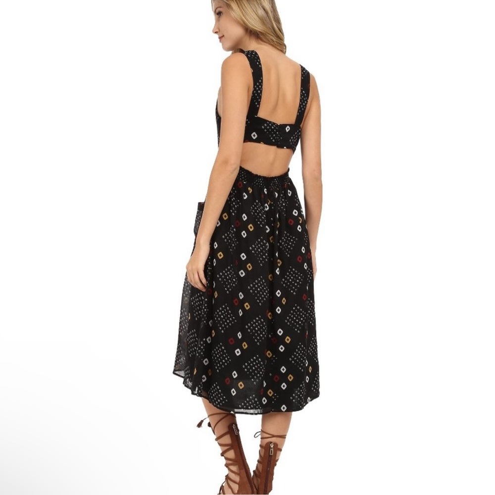 Free People Batiste Pocketful Of Wildflowers Dress Size L - Picture 2 of 16
